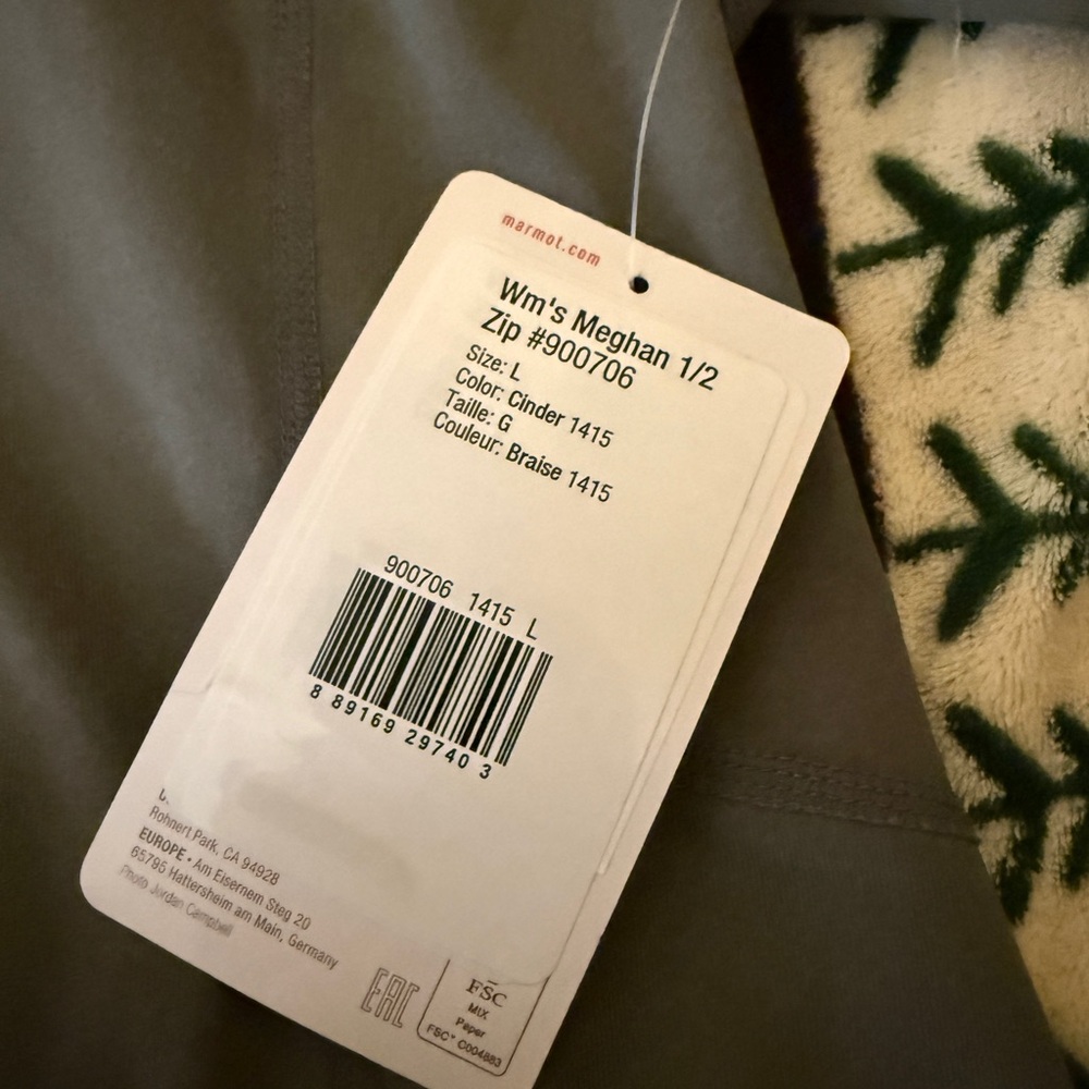 Marmot Meghan 1/2 Zip Baselayer - Picture 4 of 6